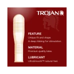 Trojan Ecstasy Ultra Ribbed N10
